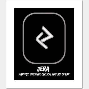 The Nordic rune Jera Posters and Art